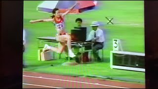 女子三段跳び／日本記録ホルダー・花岡麻帆選手／14ｍジャンパー