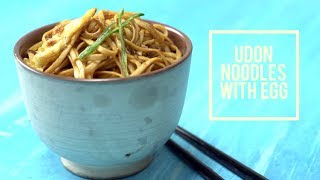 Easy and Tasty Udon Noodles with Egg in a Tamarind Sauce | Fast Food at Home