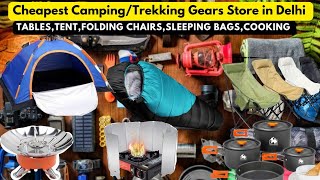 CHEAPEST Camping \u0026 Trekking Gear Store in Delhi with All India delivery | Car Camping Accessories