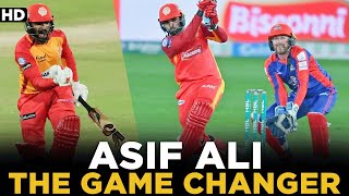 Game Changing Knock By Asif Ali Against Karachi Kings | HBL PSL | MB2L
