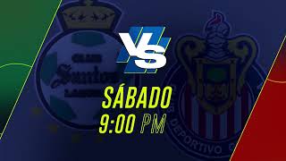 No te pierdas este sábado a las 9:00 pm Santos vs Chivas por las pantallas de Fut Azteca