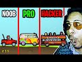 NOOB vs PRO vs HACKER In Hill Climb Racing Gameplay || Subroto Gaming #11