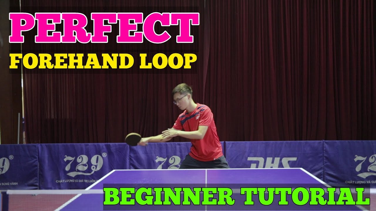 How To Learn PERFECT Forehand Loop | MLFM Table Tennis Tutorial - YouTube