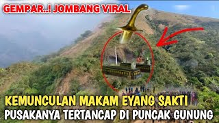 Viral !! Makam Eyang Sakti Muncul Diatas  Gunung Gegerkan Warga Jombang