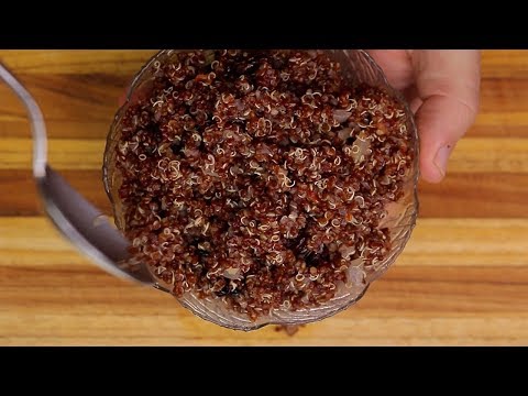 Suzy's special red quinoa recipe