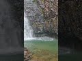 High jump into langkawi waterfall pool