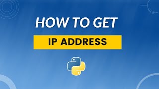 Get IP Address using Python | Socket