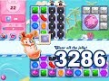 Candy Crush Saga Level 3286 (3 stars, No boosters)