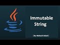 Immutable String in Java