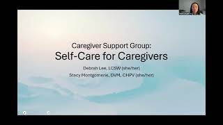 Self-Care for Caregivers | DoveLewis Caregiver Support Group Discussion