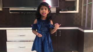 Cheap Thrills - Sia ft. Sean Paul (cover by Arshiya 4 year old Music&Dance enthusiastic)