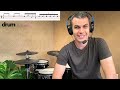 drum lesson note rate manipulation fill