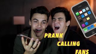 Prank Calling Fans Part 2 // Dolan Twins