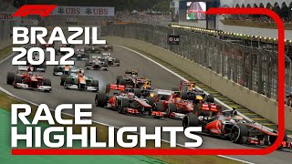 2012 Brazilian Grand Prix: Race Highlights | Presented by Pirelli