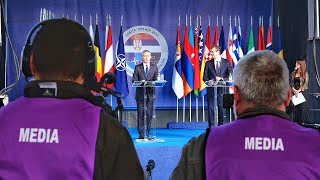 NATO Secretary General with the President of Serbia Aleksandar Vucić, 08 OCT 2018, Part 1 of 2