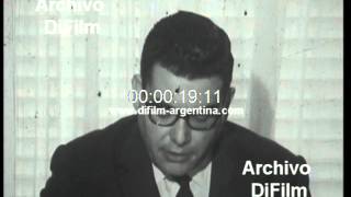DiFilm - Asume Raul Ernesto Cuello en la DGI 1966