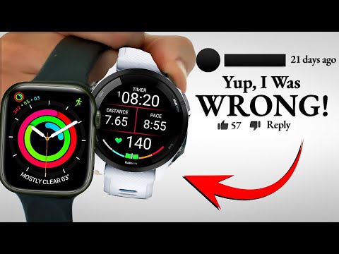 Apple Watch vs Garmin (no cometas mi error)