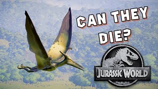 Pteranodon - Awesome Death Animations - Return to Jurassic Park | Jurassic World Evolution