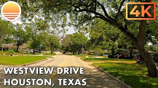 Westview Drive, Houston, Texas! Drive with me!