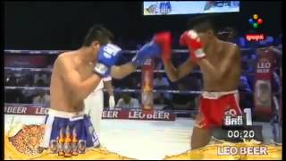 Khmer Boxing,Lao Chan Trea VS Thai,PNN TV Boxing New 20 Feb 2016