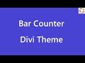 Divi Bar Counter Module in WordPress