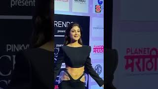 Fashion Icon Shilpa Shetty Looks Glamorous In A Unique Cut Black Outfit