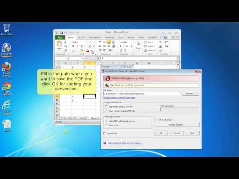 Convert Excel 2010 spreadsheets to PDF Convert Excel 2010 spreadsheets to PDF