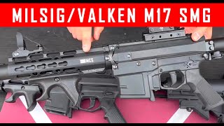 Milsig M17  Valken M17 SMG Paintball Gun Shooting Demo - Capable Of Shooting Semi / Full Auto #MCS