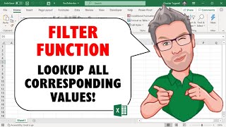 Use FILTER Function to Dynamically LOOKUP & RETURN ALL Corresponding Values in Another Table