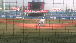 【日大三高 三輪昴平】秋季大会準決勝vs二松学舎大附属 宮本雄生 第1打席