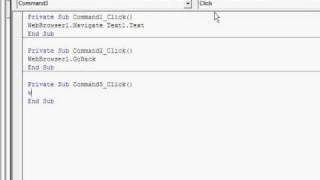 [Visual Basic 6] Create a Simple Webbrowser Tutorial
