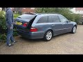 mercedes e class s211 automatic boot cover