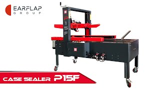 Formadora y precintadora de cajas monoformato P15F / Case former \u0026 sealer single format // EAR-FLAP®