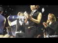 fancam 120623 music bank in hk mir ending