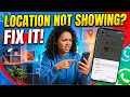 How to fix whatsapp location open with option not showing problem 2026