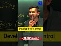 how to develop self control 😎 motivation selfimprovement focus