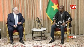 Coopération: le Premier ministre, Jean Emmanuel Ouédraogo, reçoit l'ambassadeur de Russie au Burkina