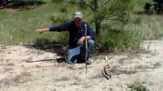 How to use a shadow stick sun compass