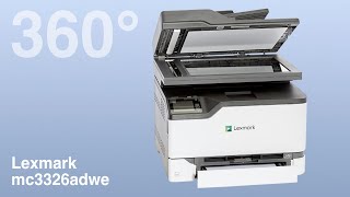 Lexmark Multifunktionsdrucker mc3326adwe 360°