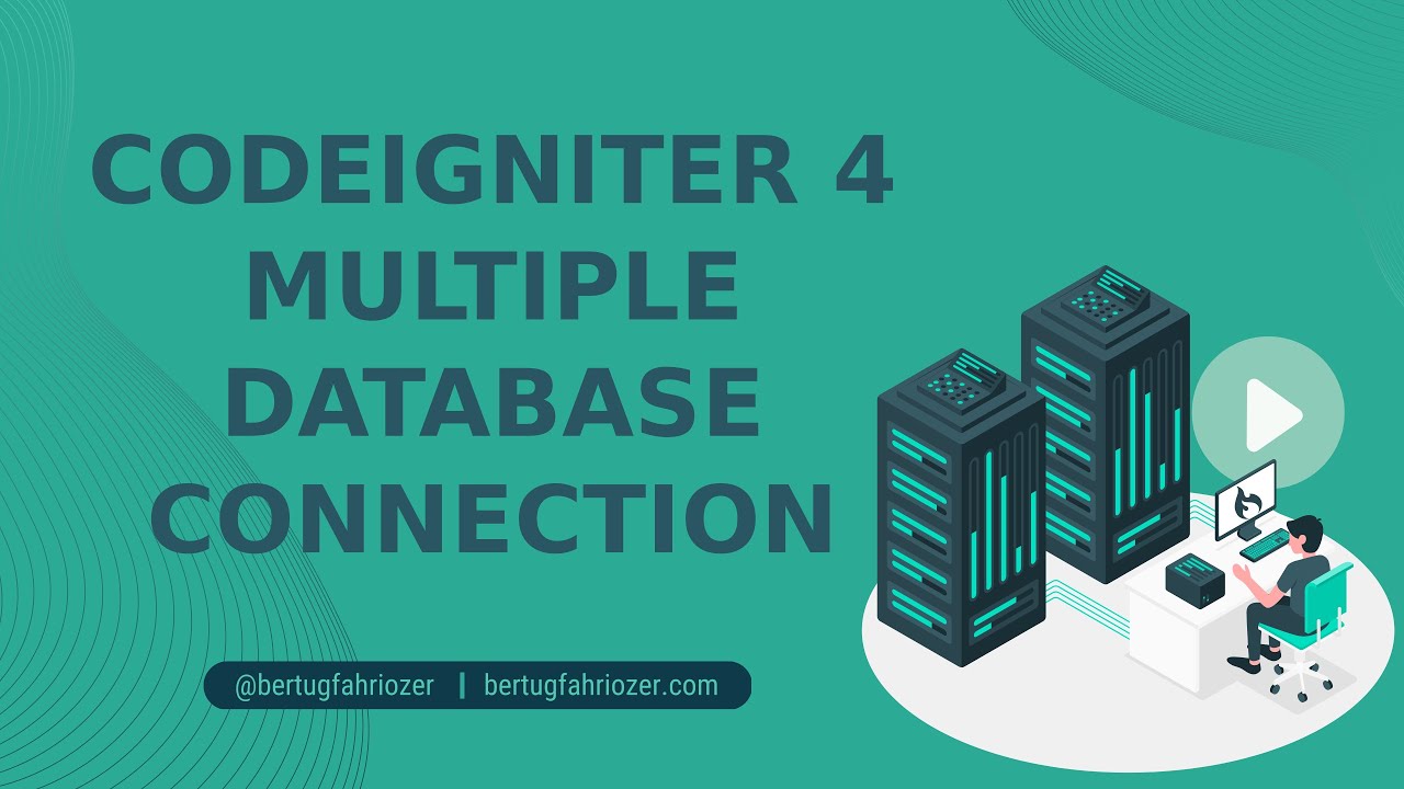 Codeigniter 4 çoklu Veri Tabanı Bağlantısı Multiple Database