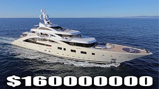 Inside $160 Million  87m ACE Yacht | Lurssen Yachts