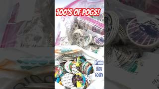 Pog ASMR Opening a Package of Pogs from the 90’s #pogs #unboxing #etsyfinds