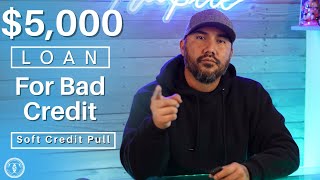 $5,000. Loan for Bad Credit - Minimum 500 Credit Score!