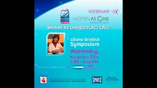 25-11-2020 | WEBINAR WOMEN AS ONE@SOLACI CACI