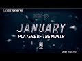 B.LEAGUE Player of the month 2023-24Season 1月度