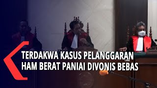 Terdakwa Kasus Pelanggaran HAM Berat Paniai Divonis Bebas