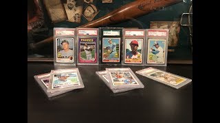 $100 Budget 10 Graded 2nd Year Hall Of Fame Cards From The 70's And 80's