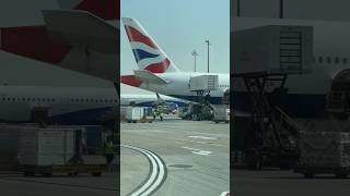 British Airways Lording 🇬🇧🇬🇧✅🔥#travel #aviation #dubaiairport #britishairways