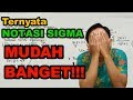 Cara Menyusun Notasi Sigma (Konsep Cepat) #TanyaPINGLIE