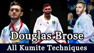 Douglas Brose Best Kumite Techniques and All Kumite Highlights😱| World Champion🔥 | Training | Brazil